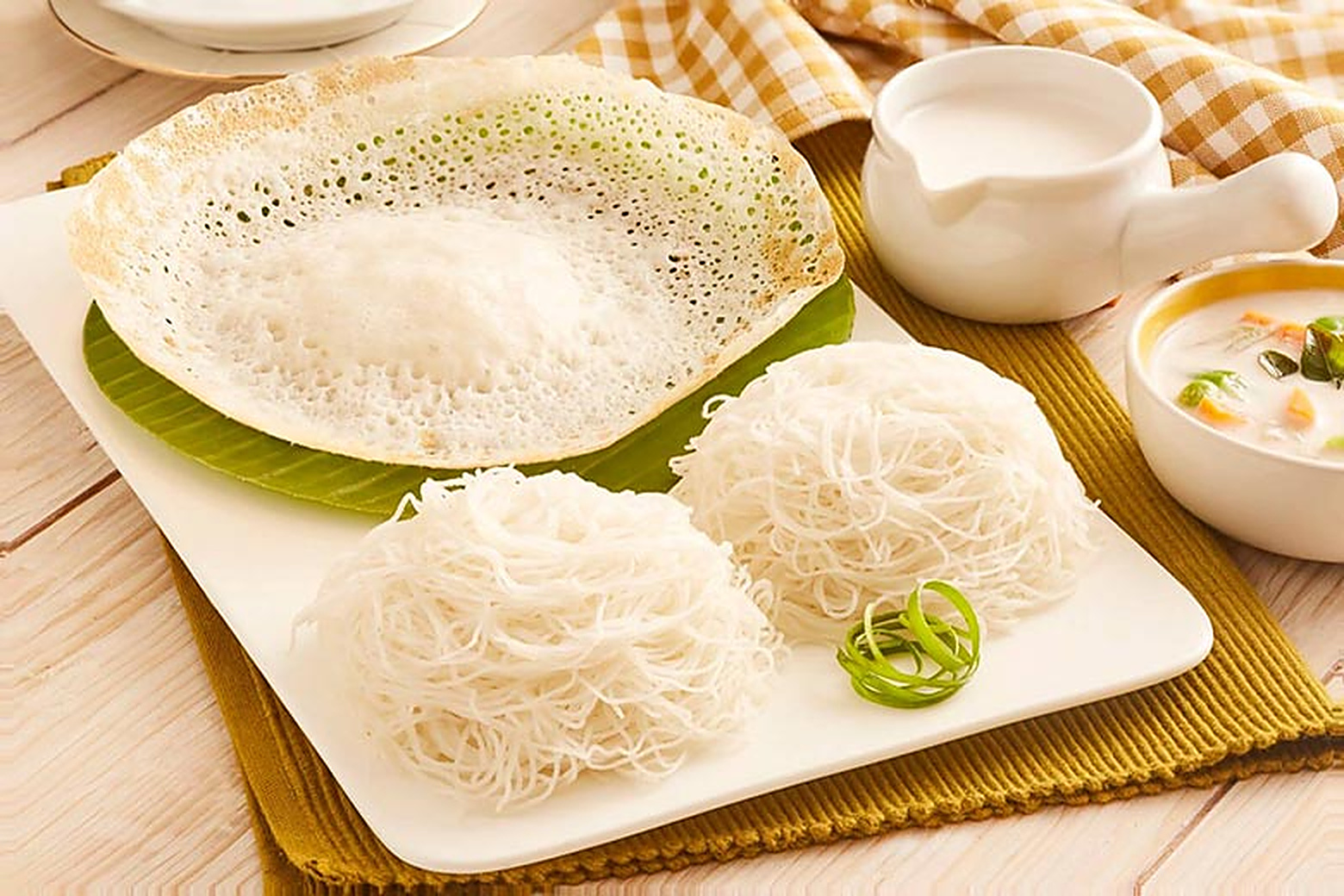 Appam and idiyappam