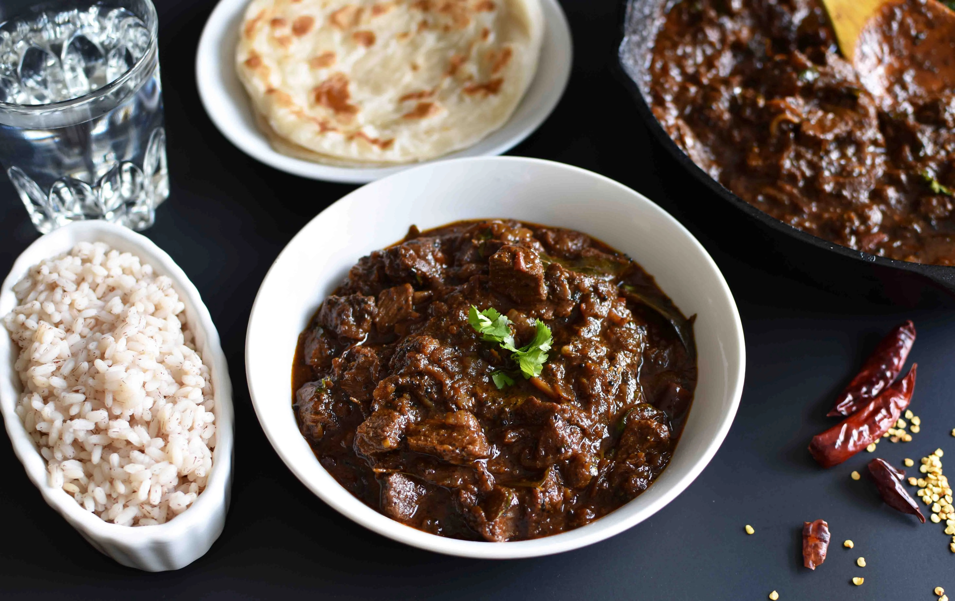 Porotta & Beef Curry